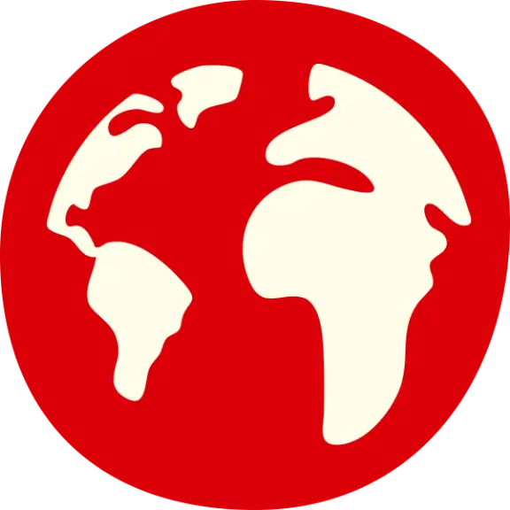 Icône dessinée à la main de la terre